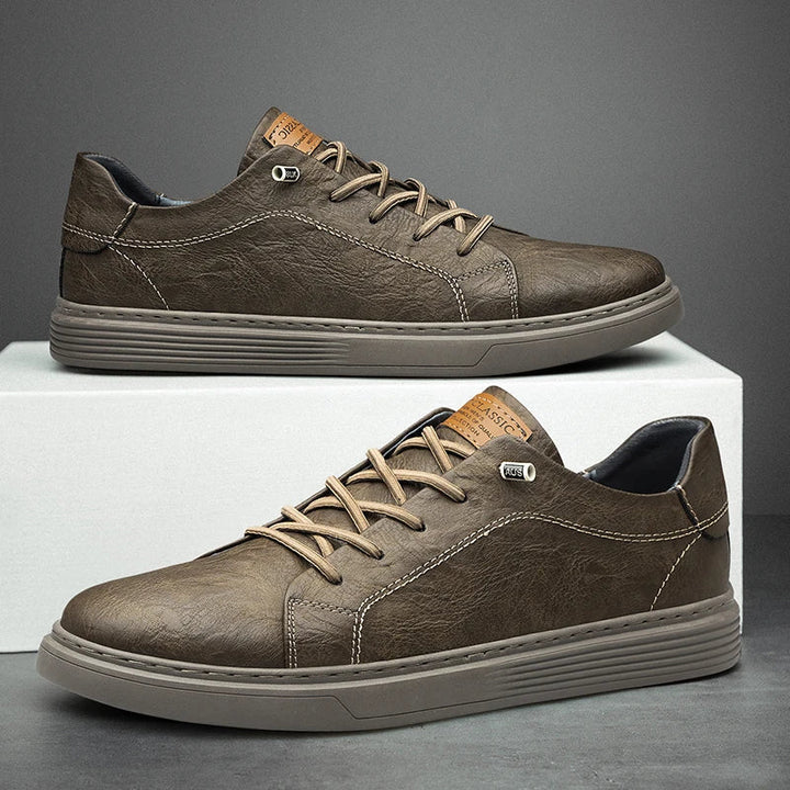 Sapatos Oxford de Couro
