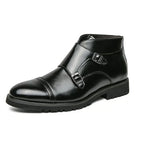 Botins Duplo Monge de Couro Sintético Parker™