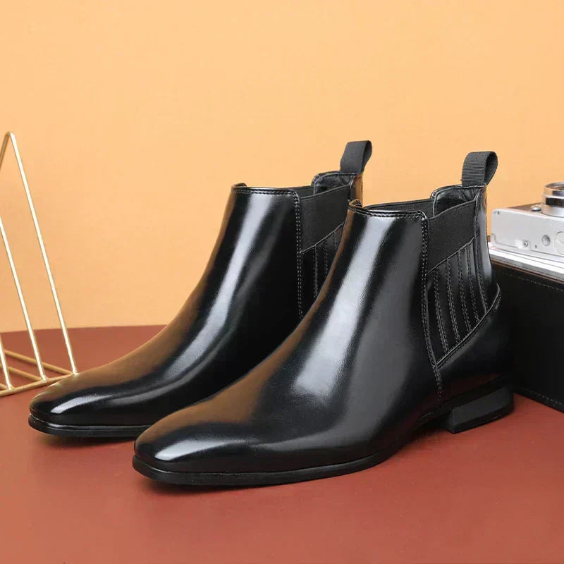 Botins de Couro Sintético Peyton™