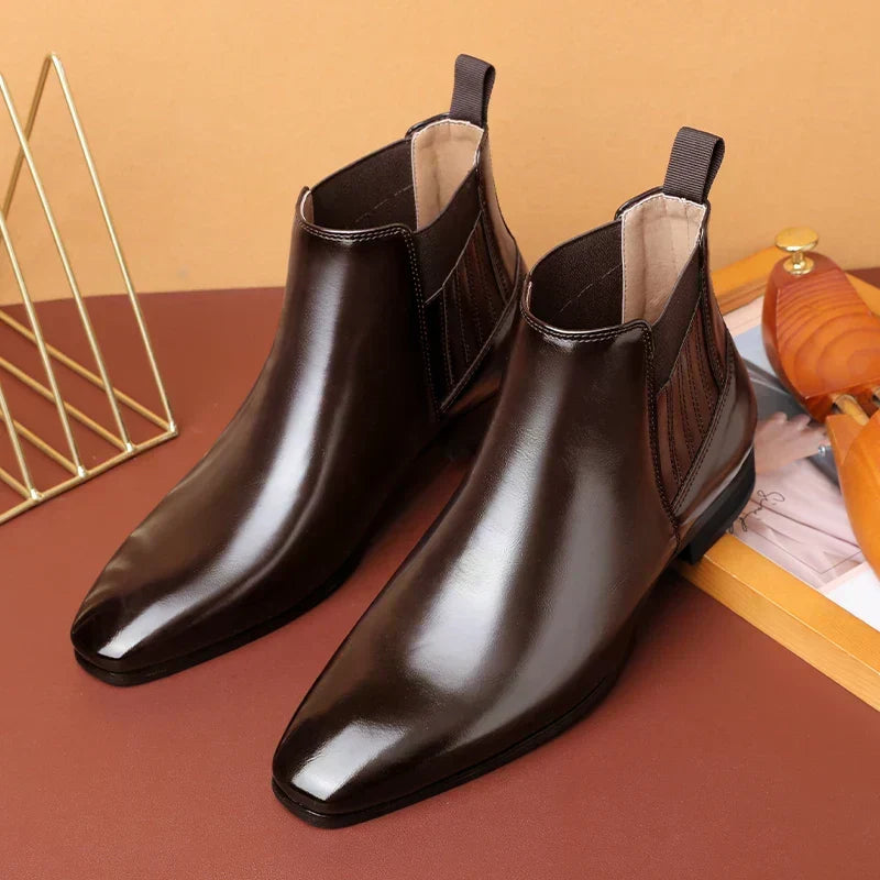 Botins de Couro Sintético Peyton™