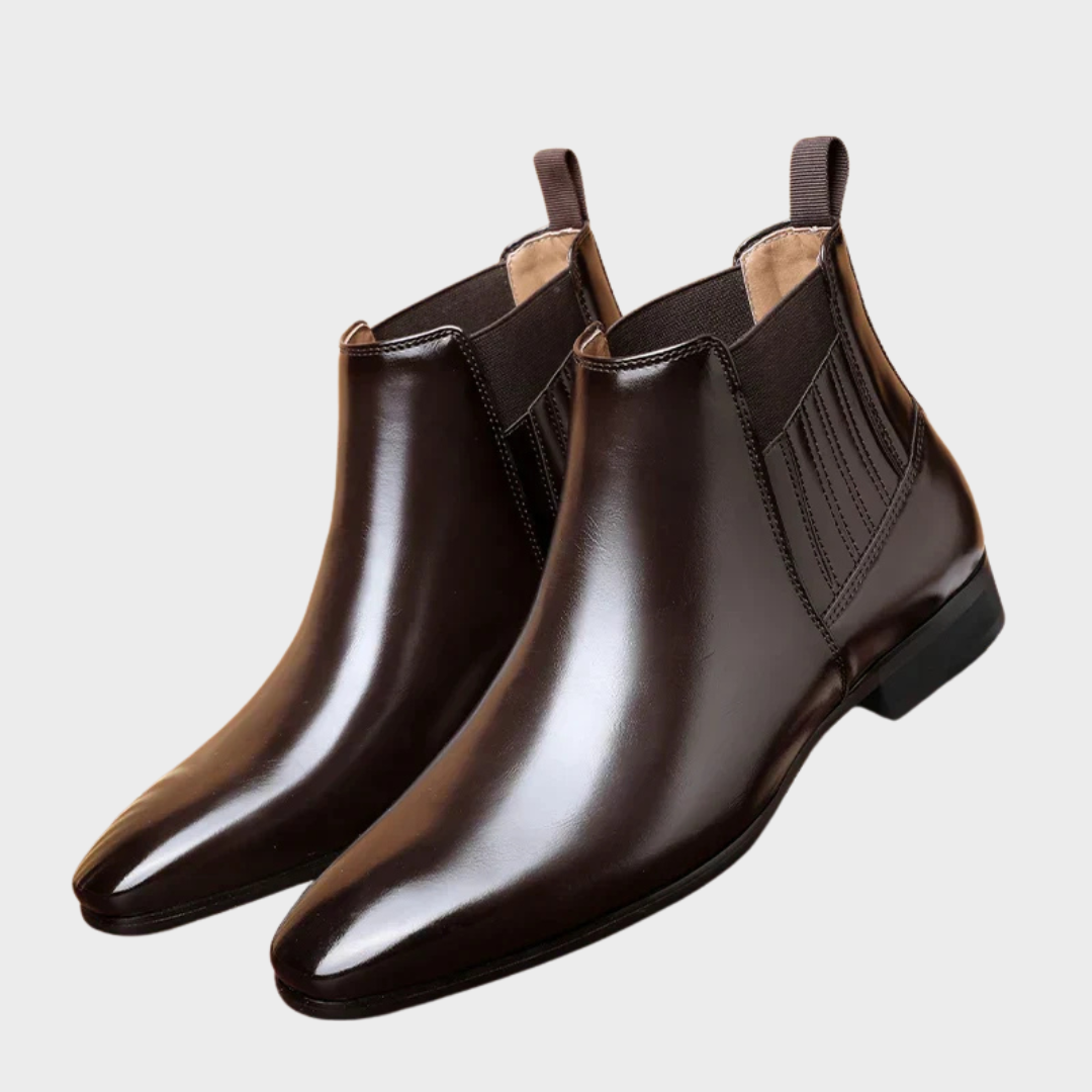 Botins de Couro Sintético Peyton™