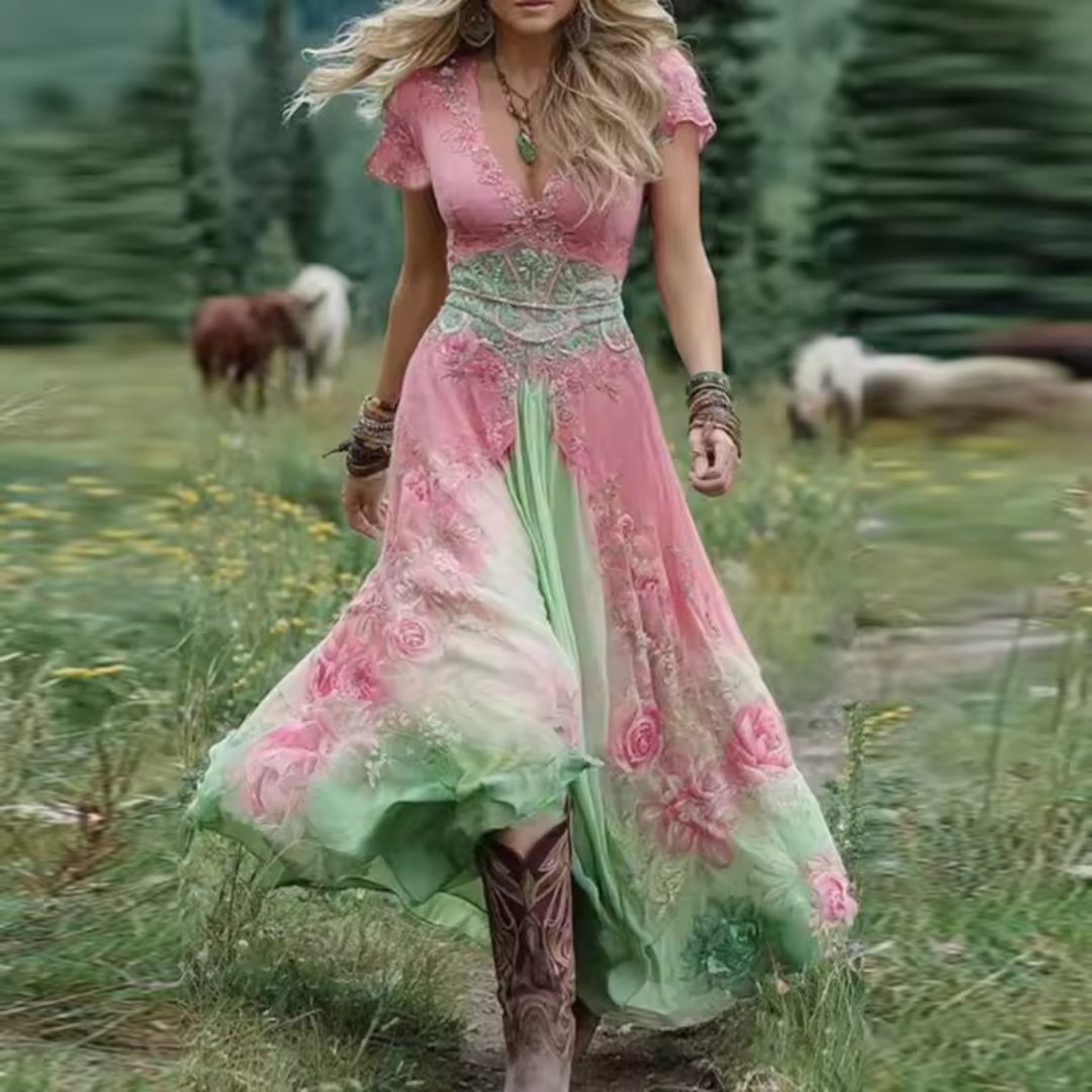 Celestine – Vestidos com Bordados Elegantes