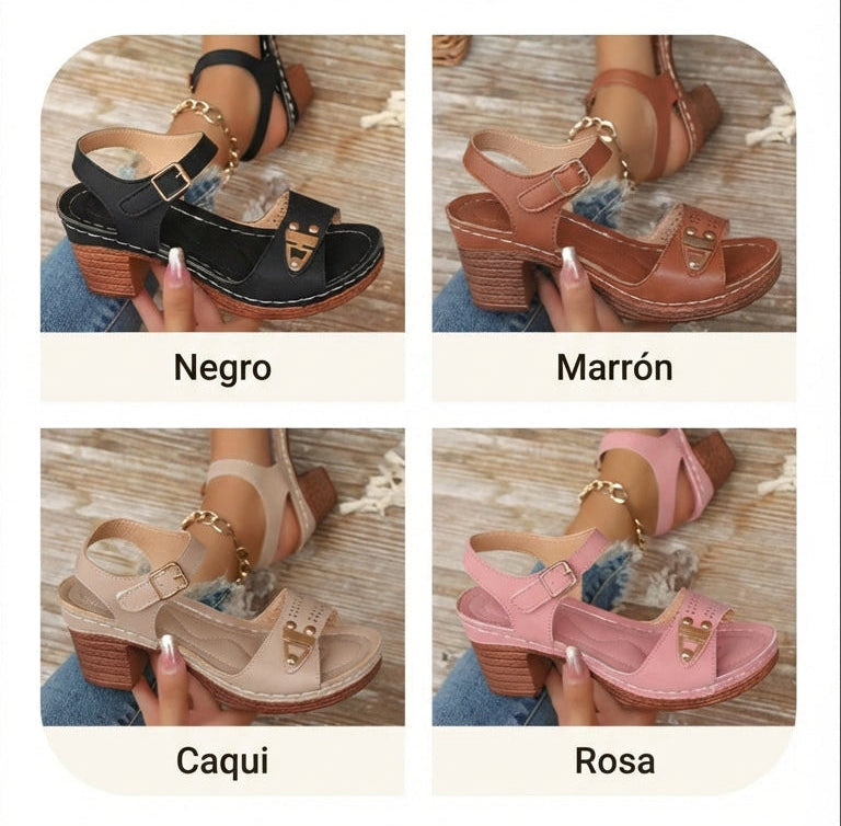 Mia – Sandálias de Salto Alto