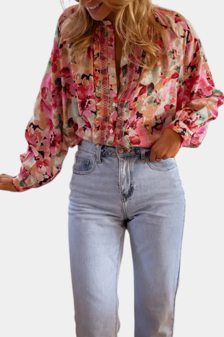 Blusa Sonhos de Flores Silvestres