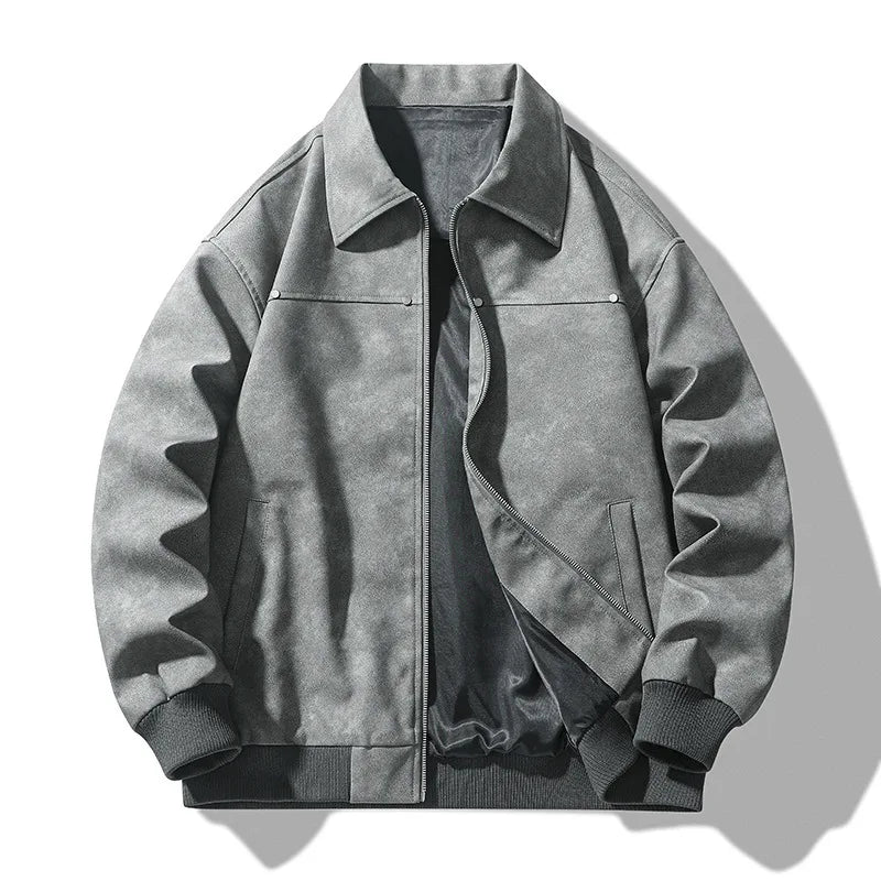 Donovan™ | Blusão Bomber de Pele