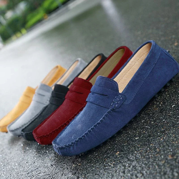 Mocassins Casuais de Camurça