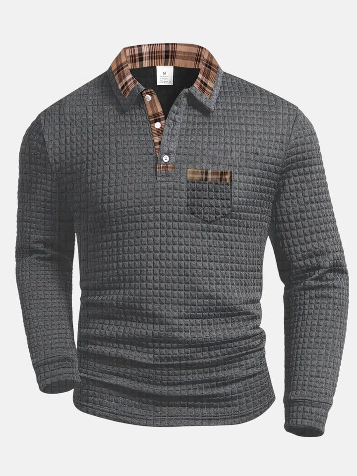 BEEKMAN | POLO COM ESTAMPADO XADREZ