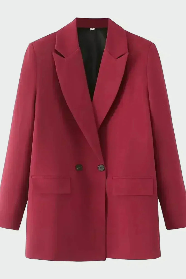 Elizabeta - Casaco Oversize de Corte Moderno