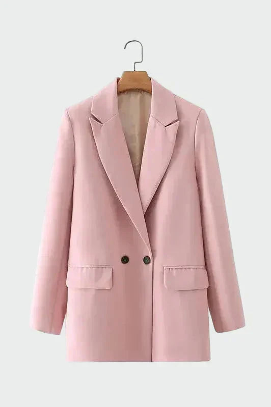 Elizabeta - Casaco Oversize de Corte Moderno