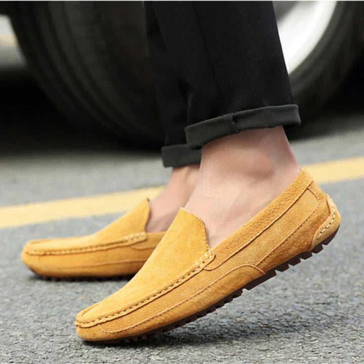Mocassins Elegantes de Camurça Premium
