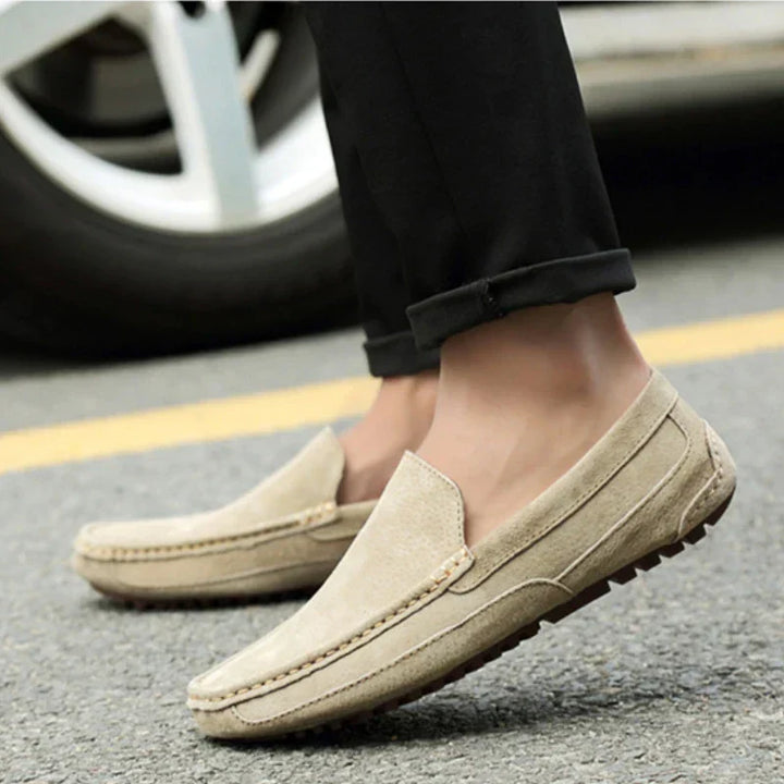 Mocassins Elegantes de Camurça Premium