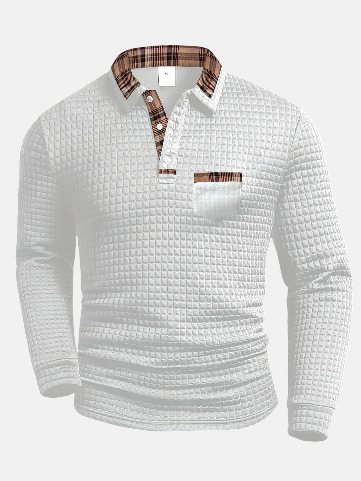 BEEKMAN | POLO COM ESTAMPADO XADREZ