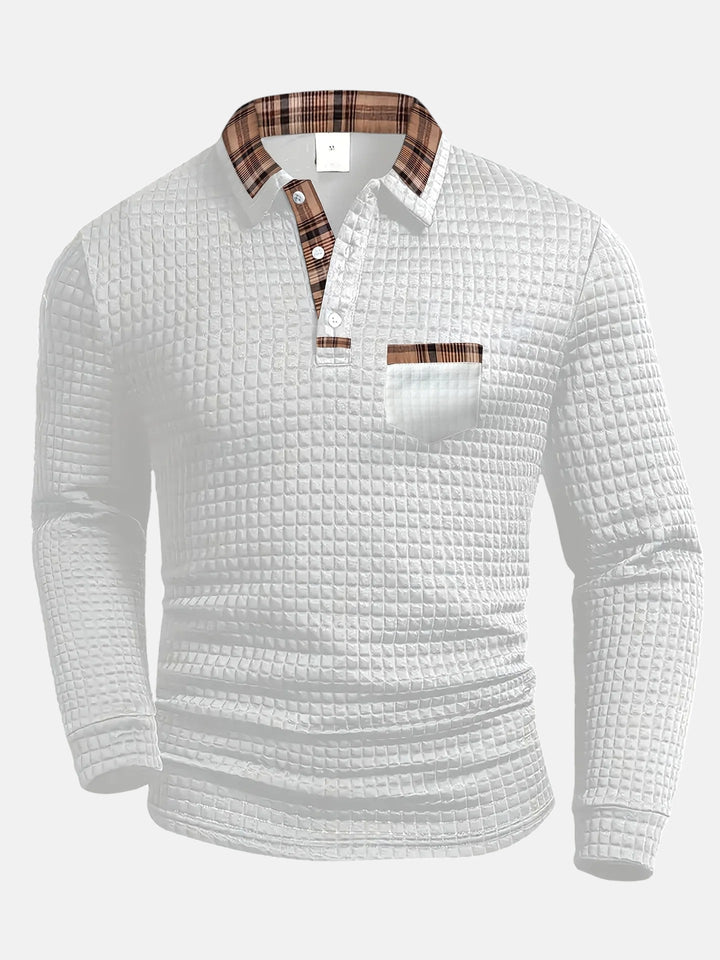 BEEKMAN | POLO COM ESTAMPADO XADREZ