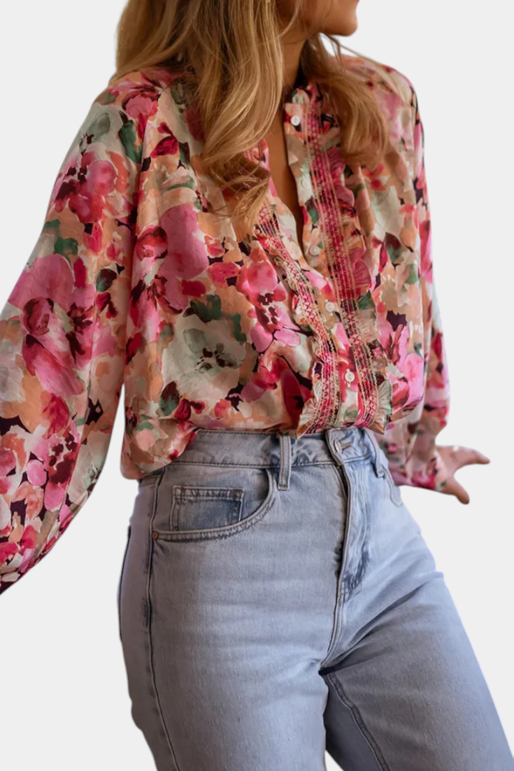 Blusa Sonhos de Flores Silvestres
