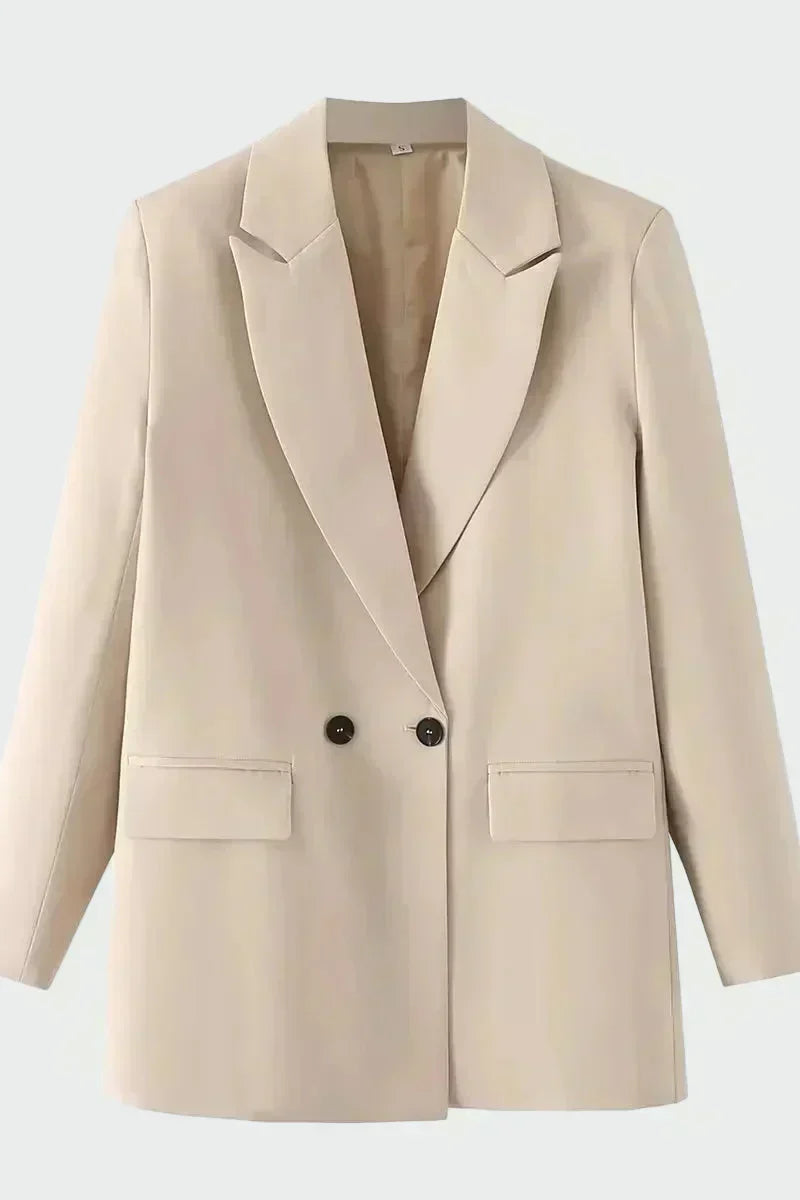 Elizabeta - Casaco Oversize de Corte Moderno