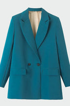 Elizabeta - Casaco Oversize de Corte Moderno