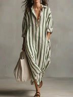 Pepa | Vestido Camiseiro Comprido