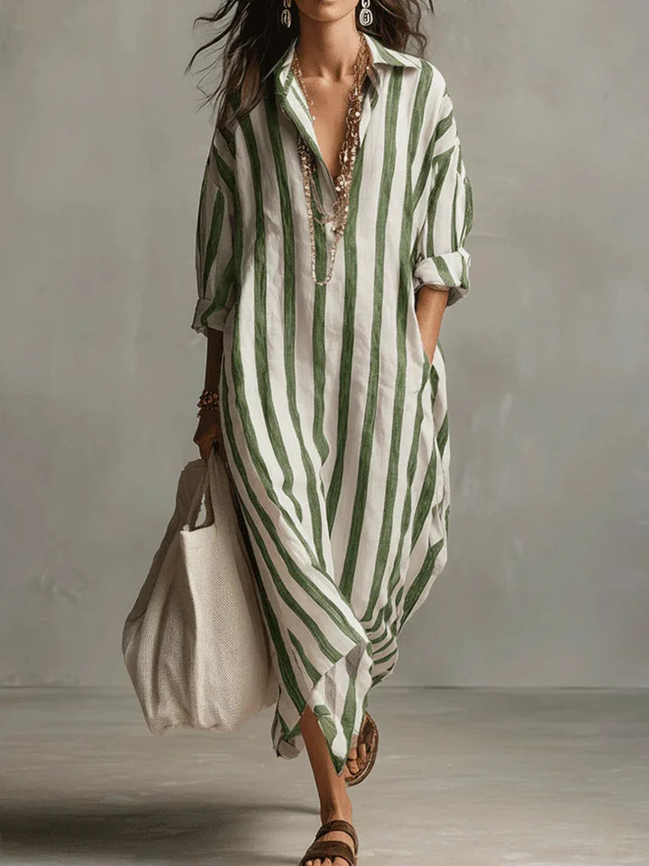 Pepa | Vestido Camiseiro Comprido