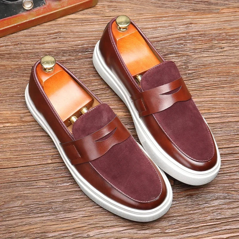 Mocassins de Pele Naples