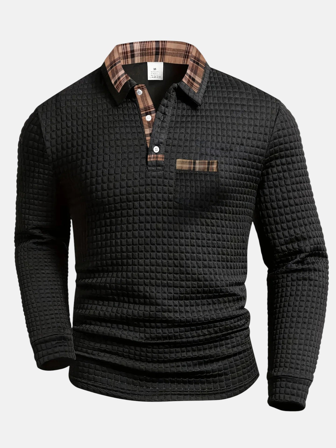 BEEKMAN | POLO COM ESTAMPADO XADREZ