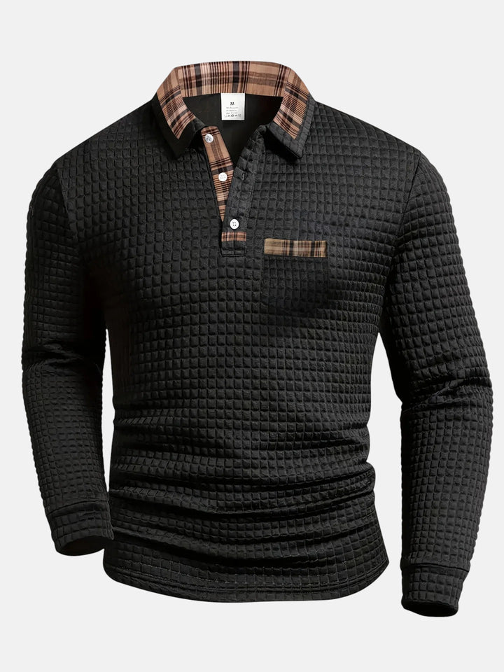 BEEKMAN | POLO COM ESTAMPADO XADREZ