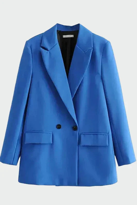 Elizabeta - Casaco Oversize de Corte Moderno
