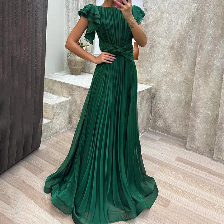 Rory | Vestido de Noite Plissado