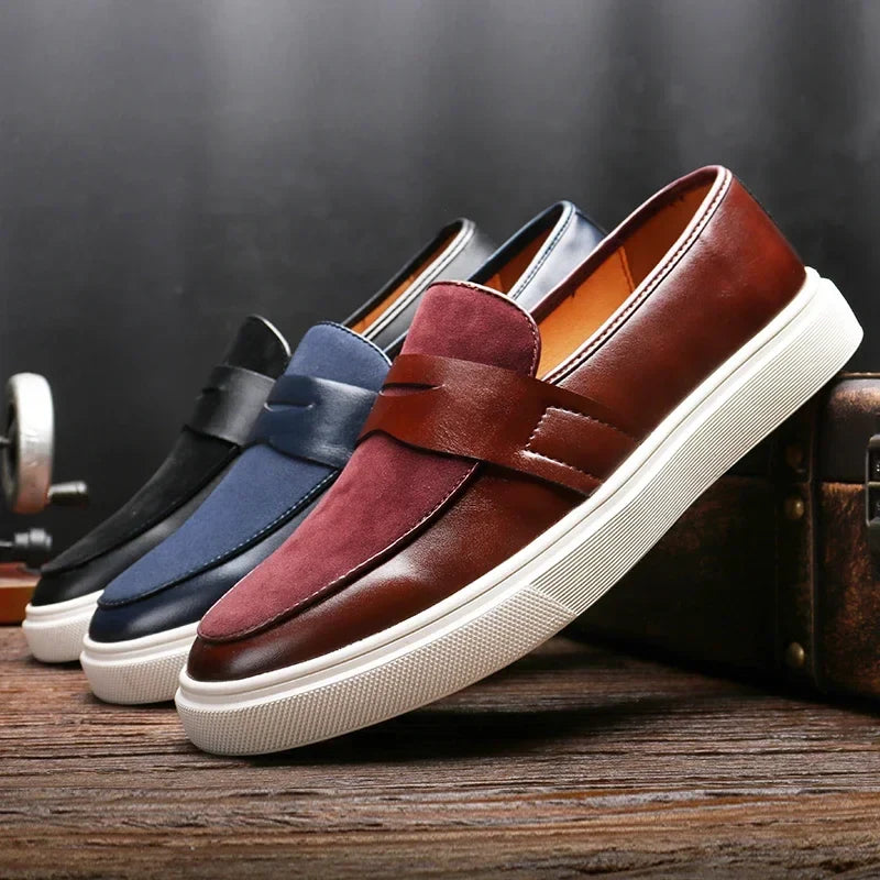 Mocassins de Pele Naples