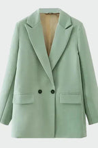 Elizabeta - Casaco Oversize de Corte Moderno