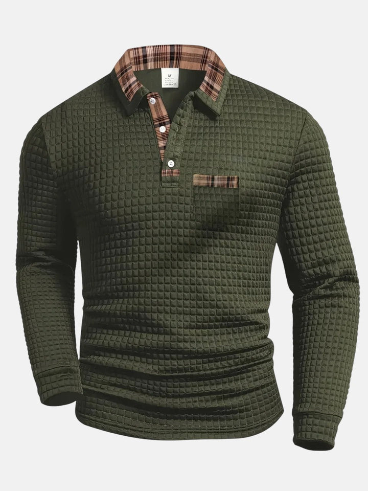 BEEKMAN | POLO COM ESTAMPADO XADREZ