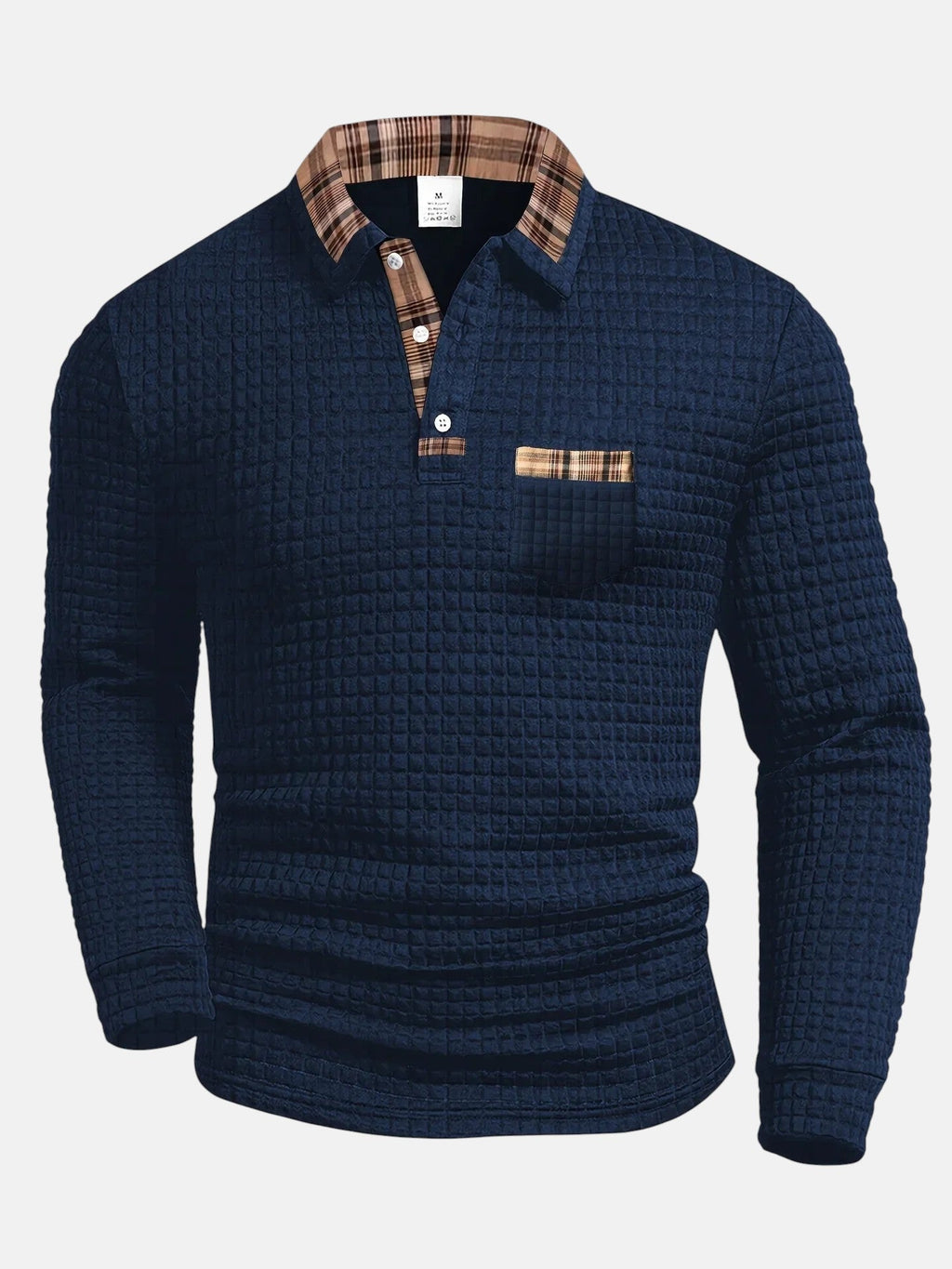 BEEKMAN | POLO COM ESTAMPADO XADREZ