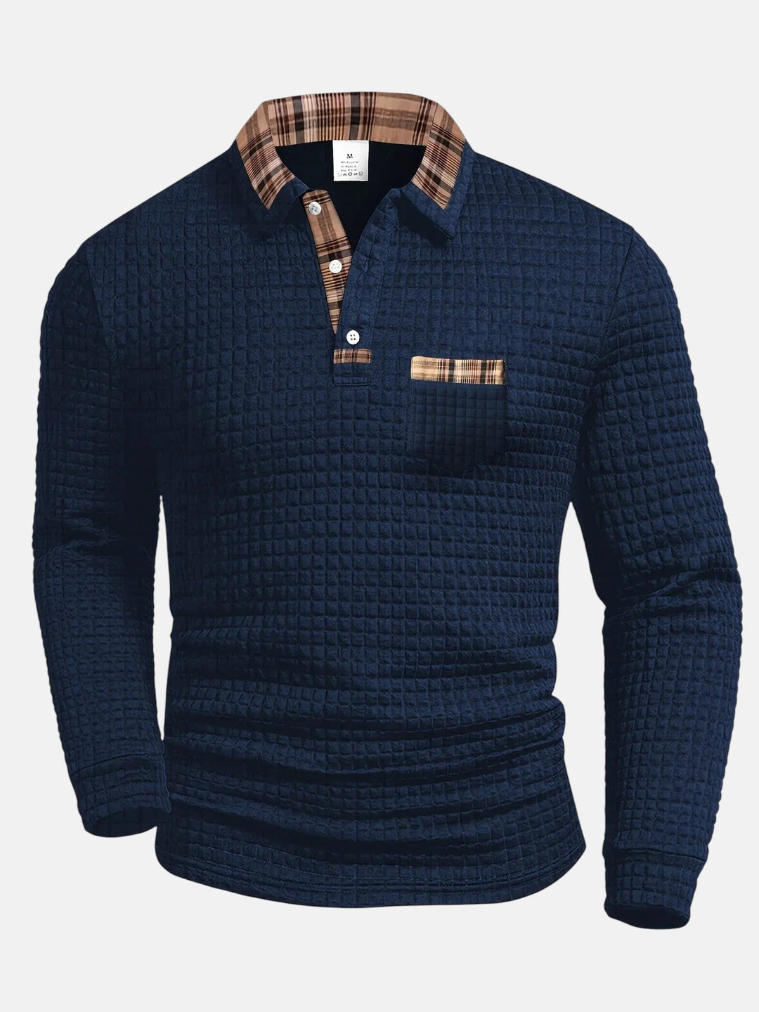 BEEKMAN | POLO COM ESTAMPADO XADREZ
