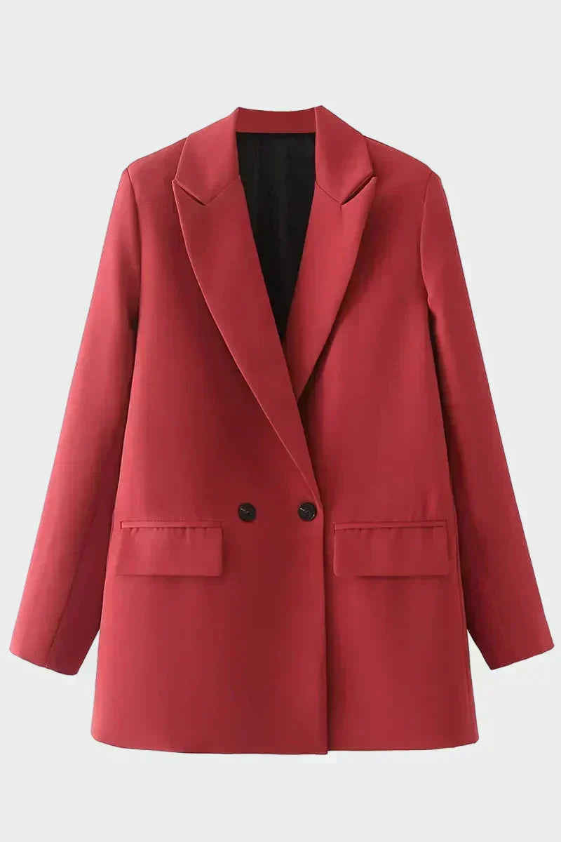 Elizabeta - Casaco Oversize de Corte Moderno