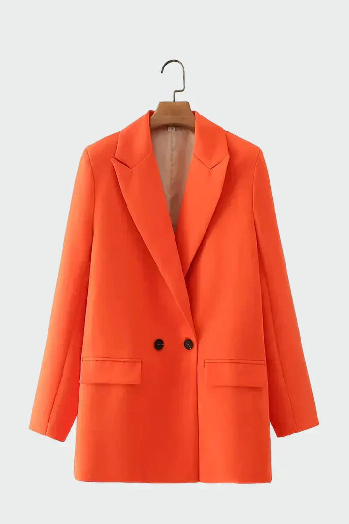 Elizabeta - Casaco Oversize de Corte Moderno