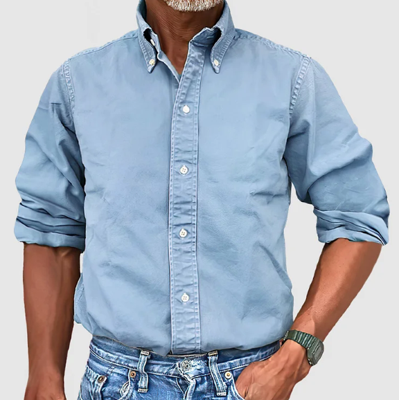 RALF | Camisa Clássica de Manga Comprida