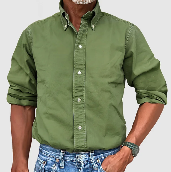 RALF | Camisa Clássica de Manga Comprida