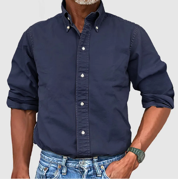 RALF | Camisa Clássica de Manga Comprida