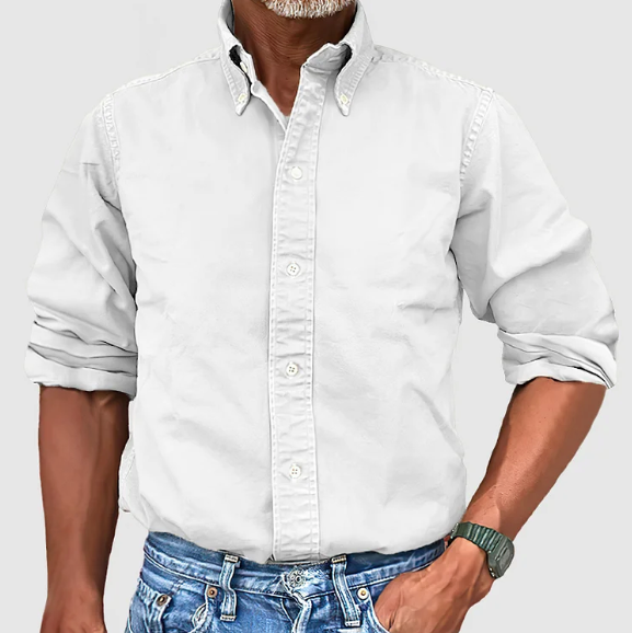 RALF | Camisa Clássica de Manga Comprida