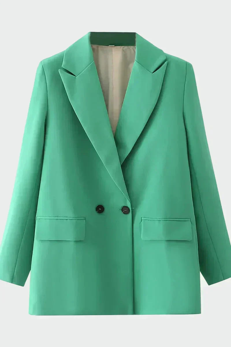 Elizabeta - Casaco Oversize de Corte Moderno