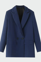 Elizabeta - Casaco Oversize de Corte Moderno