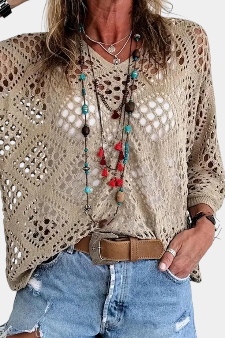 Blusa de Renda Fern