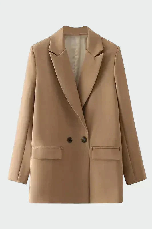 Elizabeta - Casaco Oversize de Corte Moderno