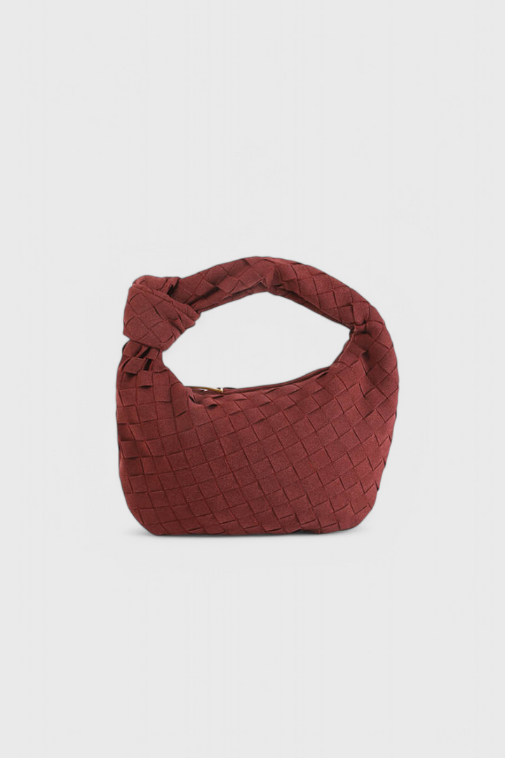 Remi Mala Mini Entrançada com Detalhe de Nó