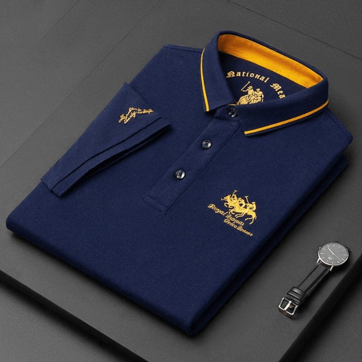 JOSEPH | Polo Clássico de Algodão com Bordado Exclusivo