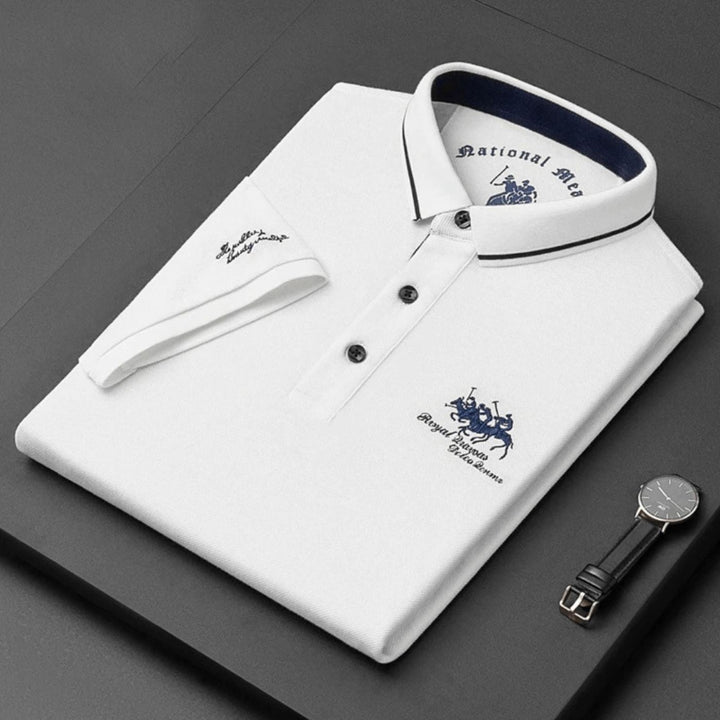 JOSEPH | Polo Clássico de Algodão com Bordado Exclusivo