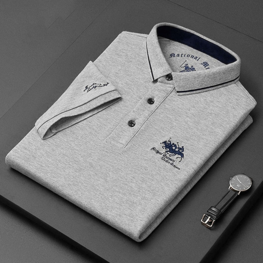 JOSEPH | Polo Clássico de Algodão com Bordado Exclusivo