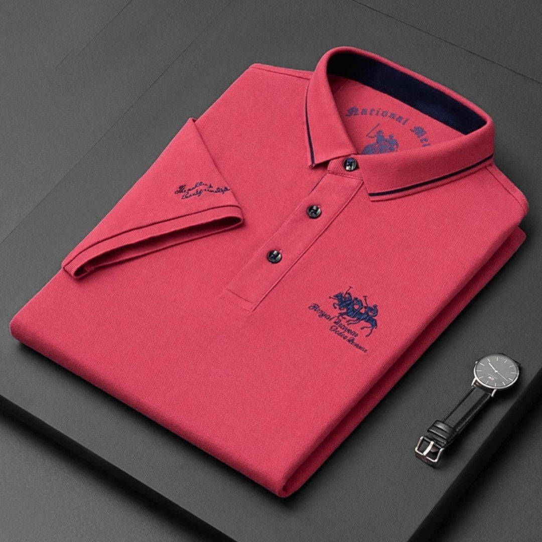 JOSEPH | Polo Clássico de Algodão com Bordado Exclusivo