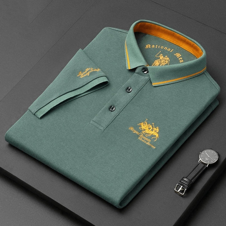 JOSEPH | Polo Clássico de Algodão com Bordado Exclusivo