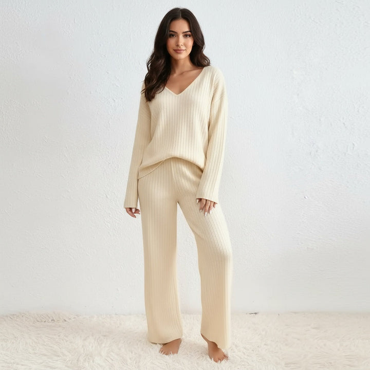 Vivienne Conjunto de Duas Peças com Top e Calças
