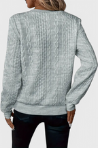Zoey Camisola de Malha com Fecho Suave